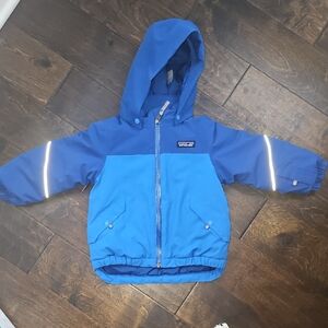 2T Patagonia Quilted Blue Jacket